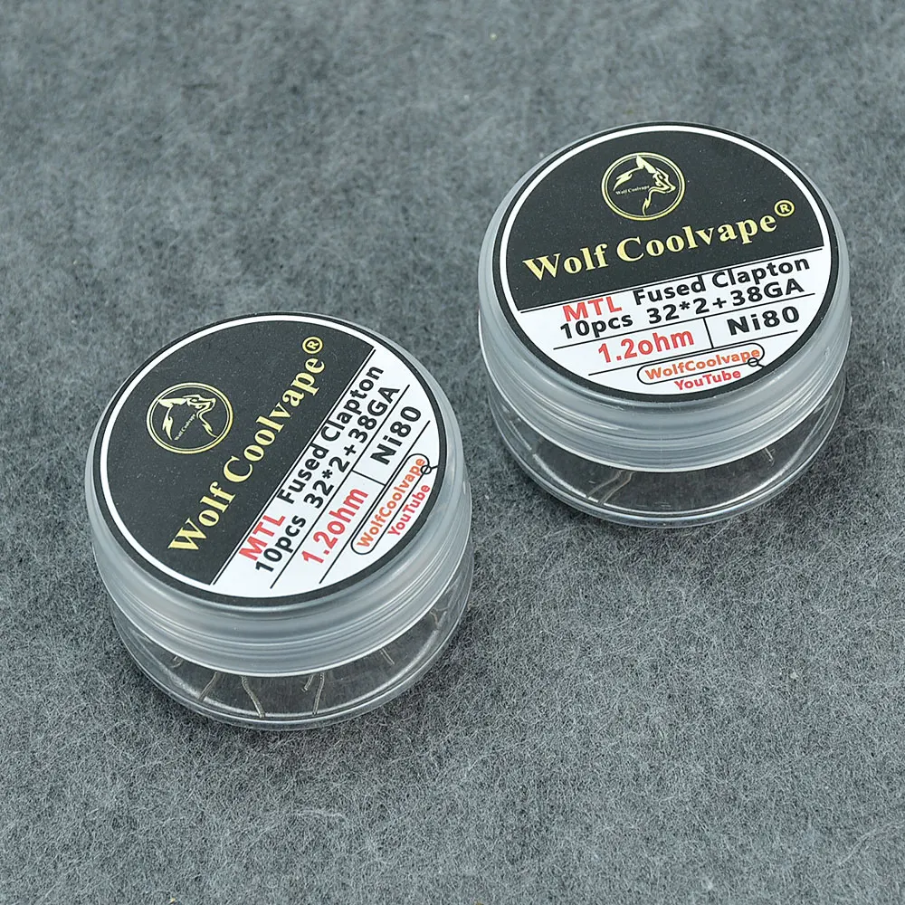 Wolfcoolvape NI80 Filo di risc - Clapton Wire Pre Built recensione e prezzo
